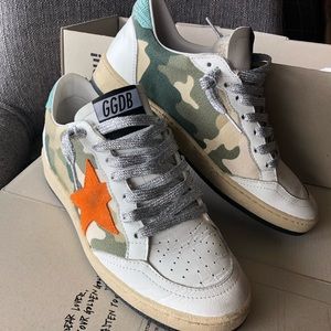 [SOLD]Golden Goose Camo Ball Star 36